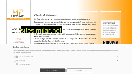 mpentertainment.nl alternative sites