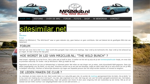 mr2club.nl alternative sites