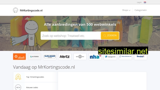 mrkortingscode.nl alternative sites