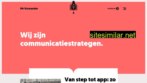 mrkoreander.nl alternative sites