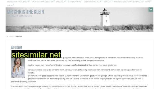mr-christineklein.nl alternative sites