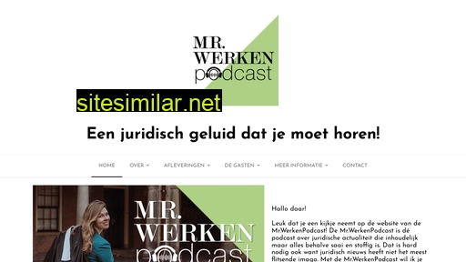 mrwerkenpodcast.nl alternative sites