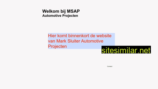 msap.nl alternative sites