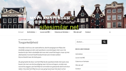 Msvnamsterdam similar sites