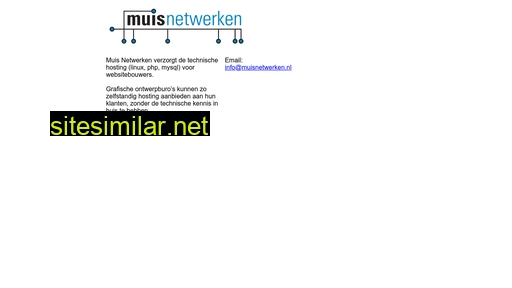 muisnetwerken.nl alternative sites