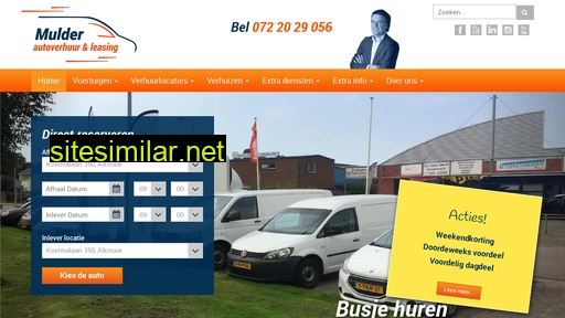 mulderautoverhuur.nl alternative sites
