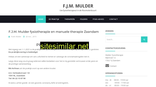 mulderfysiotherapie.nl alternative sites