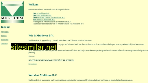multicombv.nl alternative sites