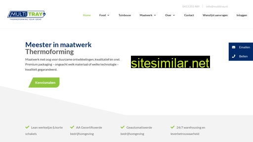 multitray.nl alternative sites