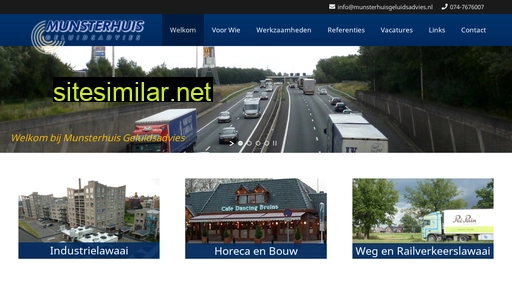 munsterhuisgeluidsadvies.nl alternative sites