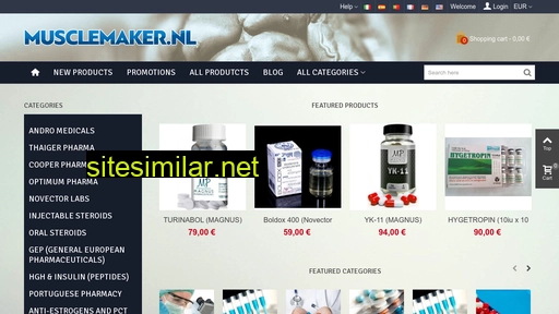 musclemaker.nl alternative sites