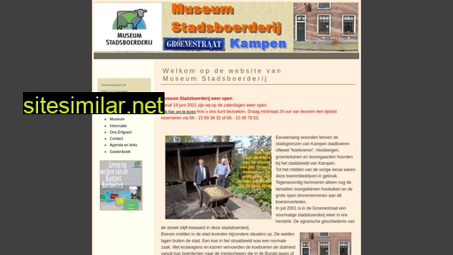 museumdestadsboerderij.nl alternative sites