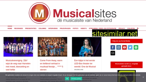 musicalsites.nl alternative sites