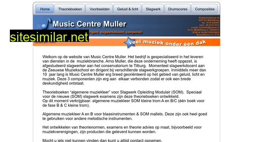 musiccentremuller.nl alternative sites