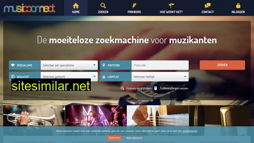 musicconnect.nl alternative sites