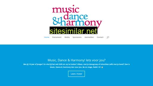 Musicdanceharmony similar sites