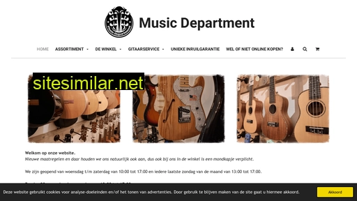 musicdepartment.nl alternative sites