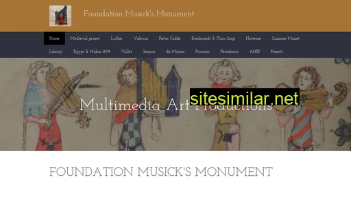 Musicksmonument similar sites