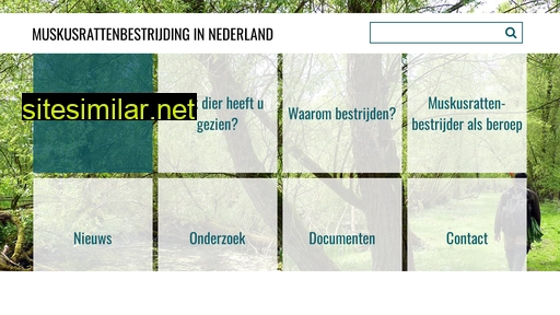 muskusrattenbestrijding.nl alternative sites