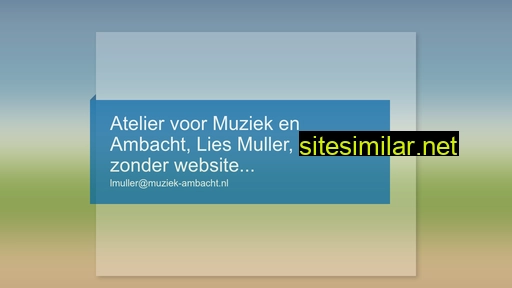 muziek-ambacht.nl alternative sites