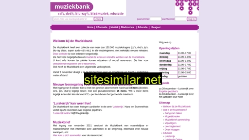 muziekbank.nl alternative sites