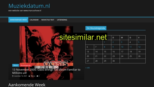 muziekdatum.nl alternative sites