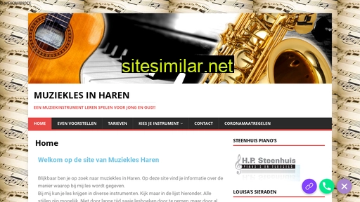 muzieklesharen.nl alternative sites
