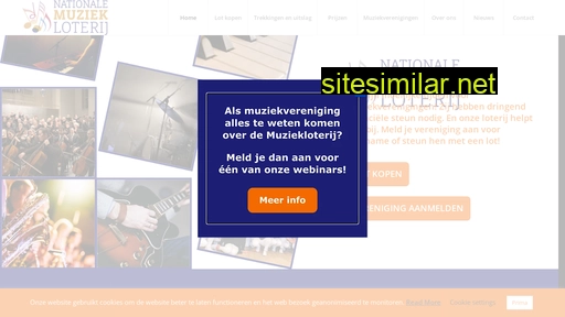 muziekloterij.nl alternative sites