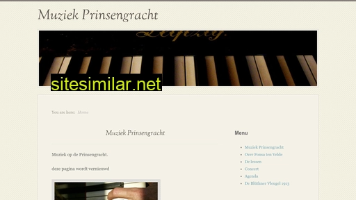 muziekprinsengracht.nl alternative sites