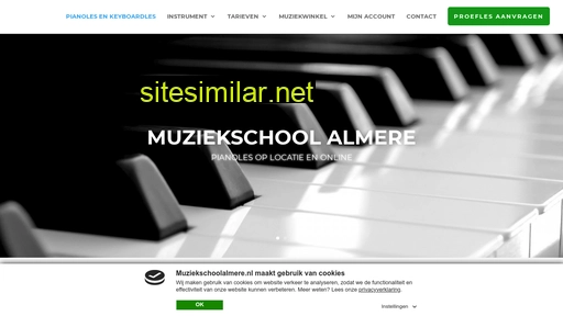 muziekschoolalmere.nl alternative sites
