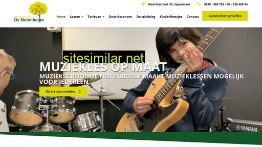 muziekschooldenotenboom.nl alternative sites