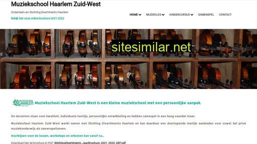 muziekschoolhaarlemzuid-west.nl alternative sites