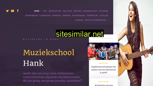 muziekschoolhank.nl alternative sites