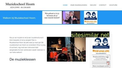 muziekschoolhoorn.nl alternative sites