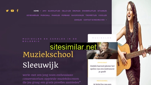 muziekschoolsleeuwijk.nl alternative sites