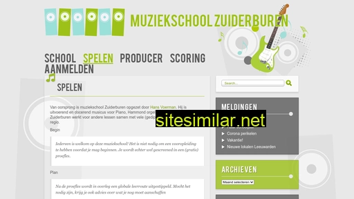 muziekschoolzuiderburen.nl alternative sites