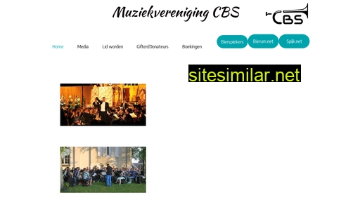 muziekverenigingcbs.nl alternative sites