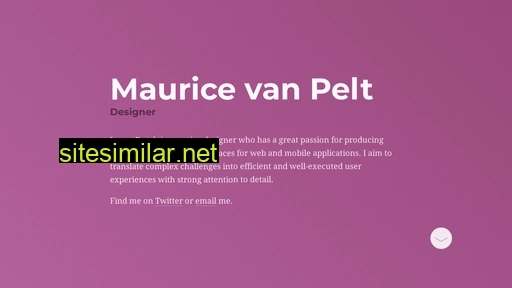 mvanpelt.nl alternative sites