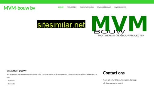 mvm-bouw.nl alternative sites