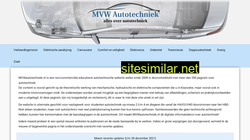 mvwautotechniek.nl alternative sites
