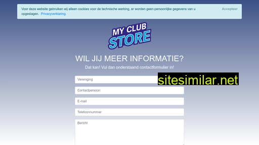 myclubstore.nl alternative sites