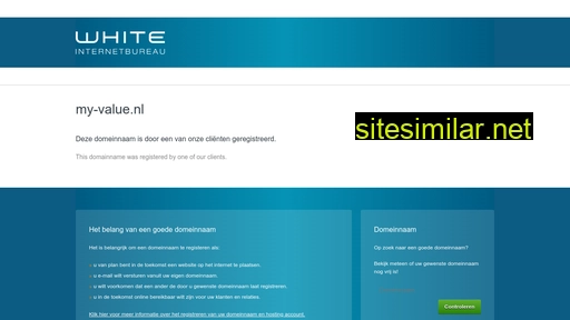my-value.nl alternative sites