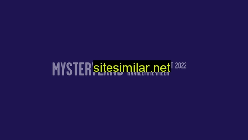 mysteryland.nl alternative sites
