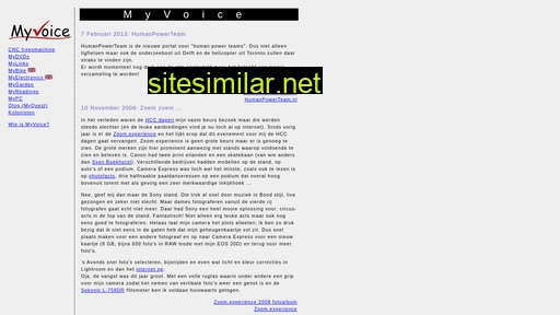myvoice.nl alternative sites