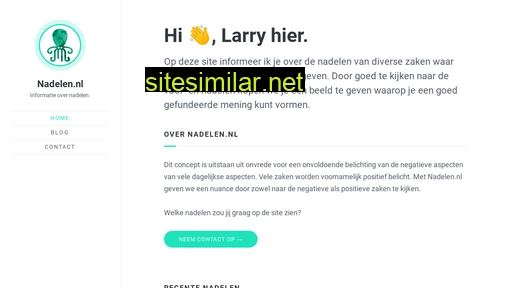nadelen.nl alternative sites