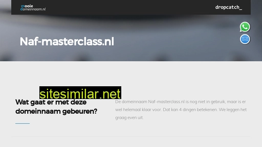 naf-masterclass.nl alternative sites