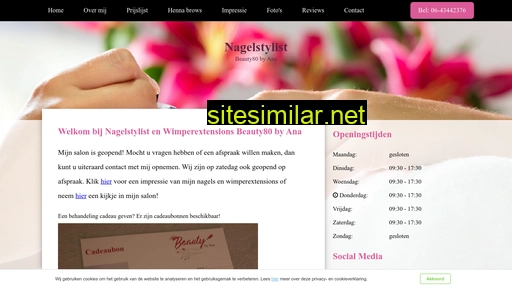 nagelstylistbeauty80byana.nl alternative sites