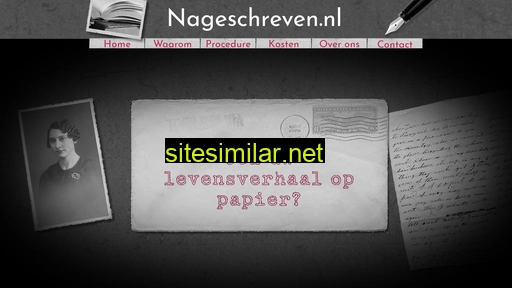 nageschreven.nl alternative sites