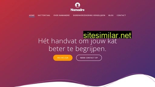 namadre.nl alternative sites