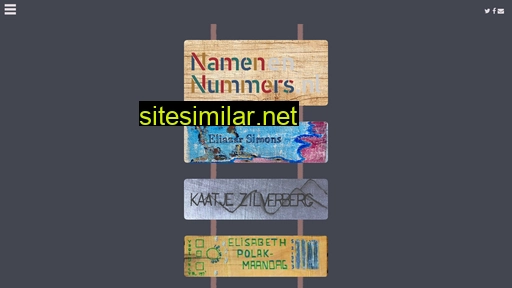 namenennummers.nl alternative sites